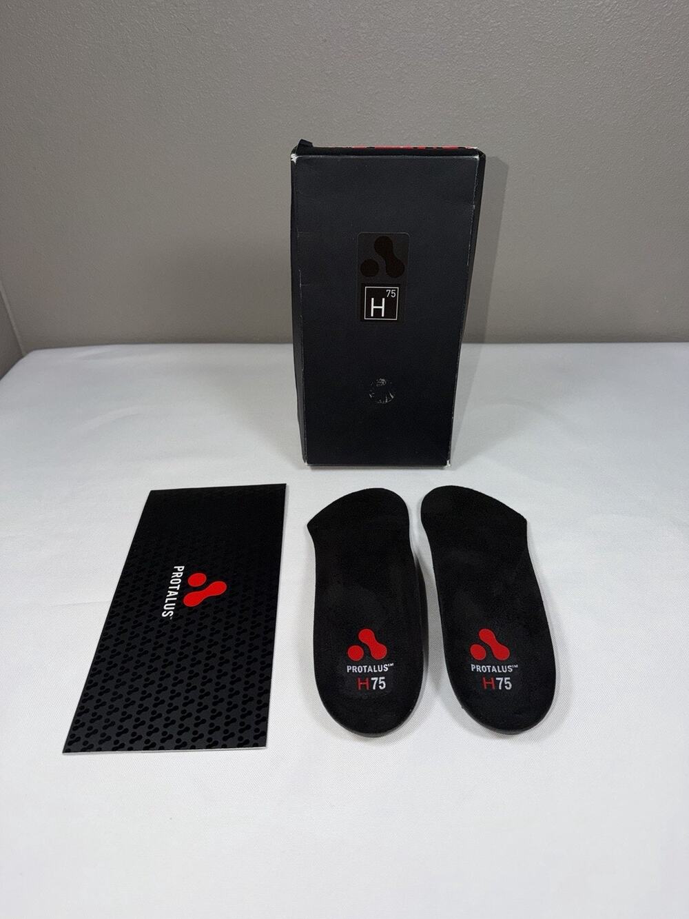NEW Protalus H75 Shoe Inserts Black Women’s Size 8 - 8.5 Open Box
